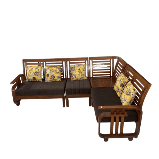 G Teak Corner Sofa Set 2+2+1
