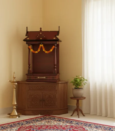 10 Bell Open Ambalam ideal for medium-sized pooja rooms and sacred corners