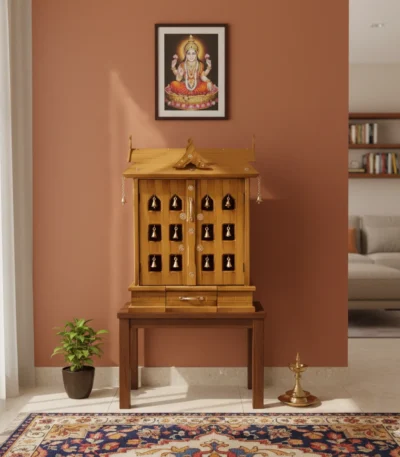 12 Bell Ambalam traditional Kerala-style home temple for devotional décor