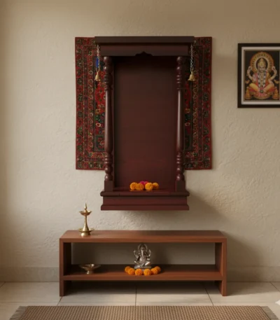 16 Bell Open Ambalam suitable for festivals, rituals, and spiritual celebrations