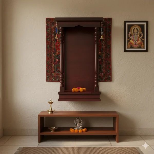 16 Bell Open Ambalam suitable for festivals, rituals, and spiritual celebrations