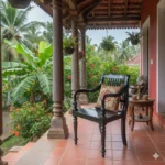 Kudapulli Teak Sitout Chair crafted from solid teak for long-lasting outdoor comfort