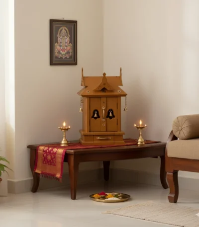2 Bell Ambalam for compact pooja spaces