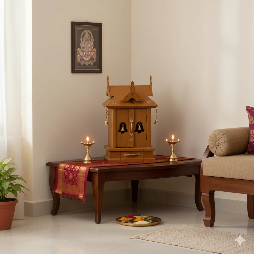 2 Bell Ambalam for compact pooja spaces