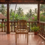 Heritage Teak Sitout Chair crafted from solid teak for long-lasting outdoor comfort
