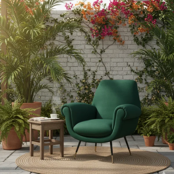 Arto Sitout Chair designed for cozy sitout and veranda seating