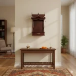 6 Bell Open Ambalam space-saving temple design for modern Hindu homes