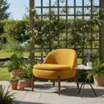 Solea Full Cover Sitout Chair enhances outdoor seating with comfort and style