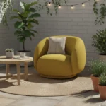 Cocoon Full Cover Sitout Chair with full cover cushioning for relaxed outdoor comfort