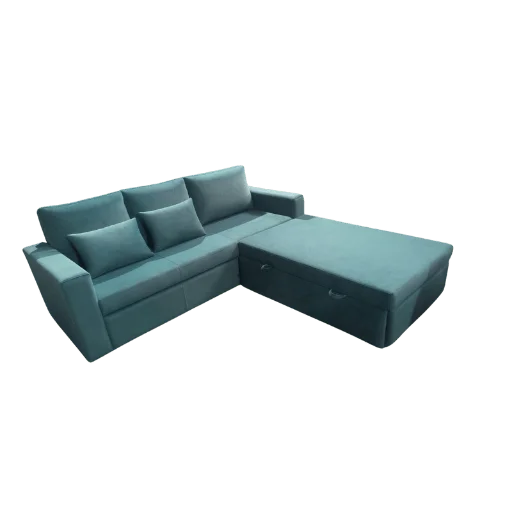 Expandable Full Cover Corner Sofa Bed 5Ft