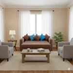 Full Cover Sofa Bed 6 ft