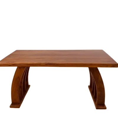 LoraLuxe Teak Palaka Teapoy for stylish living room spaces