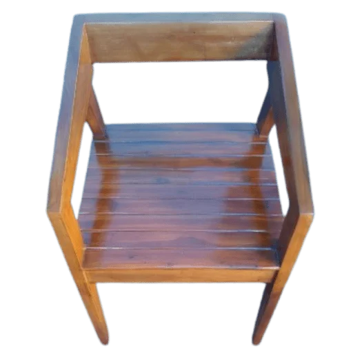 Rectangle Teak Palaka Dining Chair suitable for everyday dining use