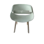 Tulip Metal Plastic Chair built for frequent use in homes and commercial spaces