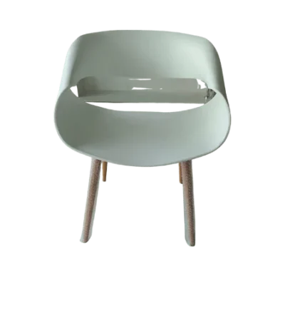 Tulip Metal Plastic Chair built for frequent use in homes and commercial spaces