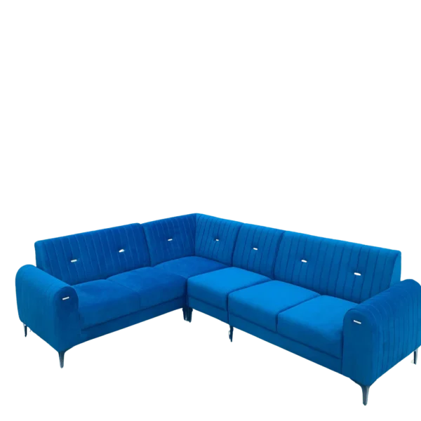 Comfortable Dayana Full Cover Corner Sofa Set 2+2+1 perfect for modern homes