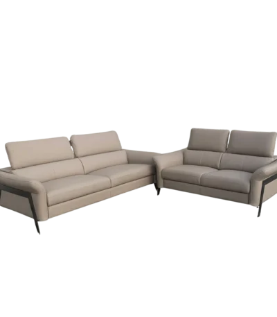 Headrest Adjustable Full Cover Sofa Set 3+2