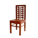 Curvy Acacia Palaka Dining Chair in solid acacia wood for traditional dining spaces