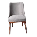 Premium Full Covered Mahogany Cushion Dining Chair for modern and classic dining spaces