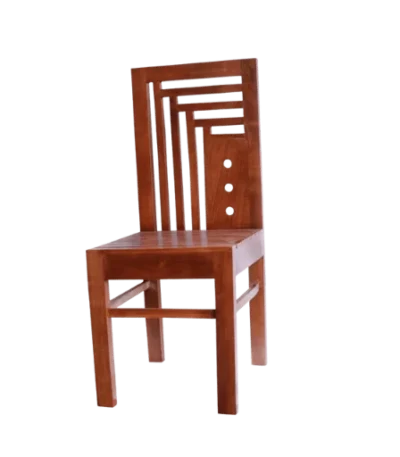 Three Holes Acacia Palaka Dining Chair offering a balance of comfort and traditional design
