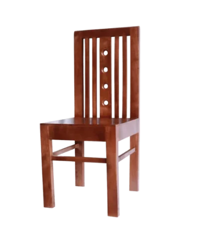 VertHole Acacia Palaka Dining Chair with sturdy wooden build for daily dining use
