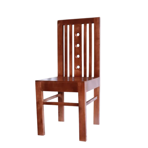 VertHole Acacia Palaka Dining Chair with sturdy wooden build for daily dining use