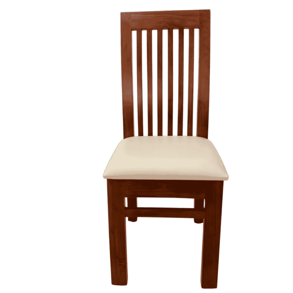 Reeper Frame Teak Cushion Dining Chair