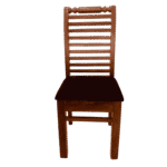 Chapathi Teak Cushion Dining Chair suitable for everyday dining use