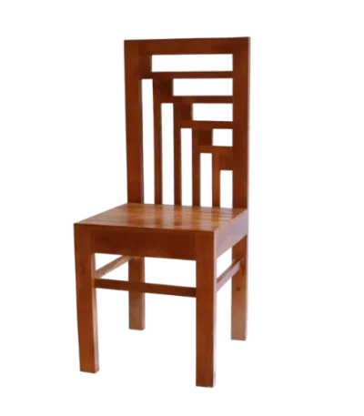 DioSquare Acacia Palaka Dining Chair offering a balance of comfort and traditional design