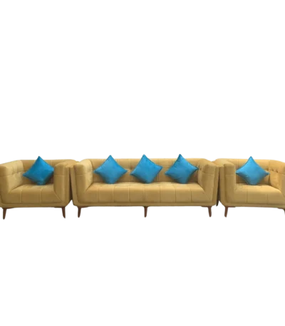 Premium Havana Full Cover Sofa Set 3+1+1 for elegant family living rooms