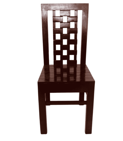 Elegant Biscuit Katta Teak Palaka Dining Chair for traditional and modern dining spaces