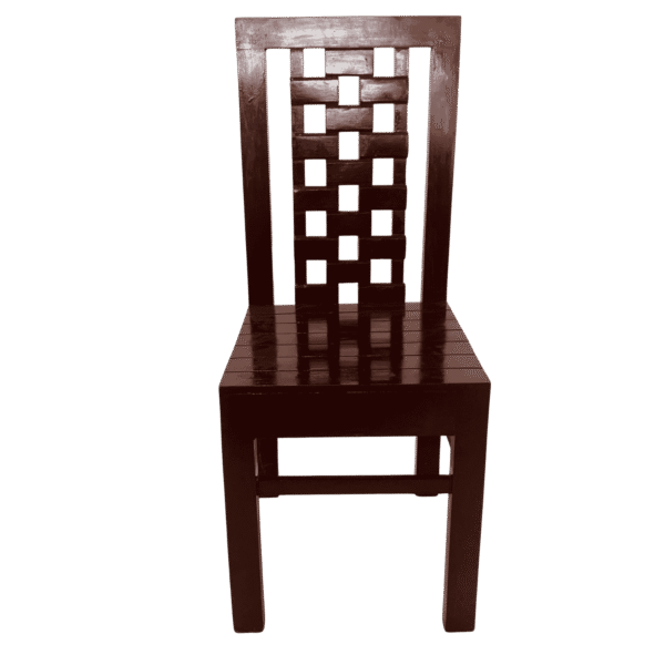 Elegant Biscuit Katta Teak Palaka Dining Chair for traditional and modern dining spaces