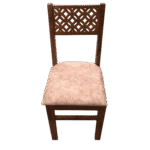 Premium CNC Cutting Teak Cushion Dining Chair combining craftsmanship and style