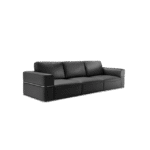Nova Full Cover Artificial Leather Sofa 3 Seater for modern living room interiors