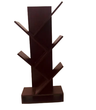 Tree MDF Book Shelf suitable for compact spaces with vertical storage