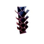 Diamond MDF Book Shelf provides vertical storage to save floor space