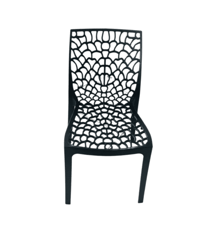 Web Without Arm Plastic Chair built for functional use in homes and offices