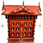 12 Bell Vadakkumnathan Ambalam ideal for home mandir or living room pooja corner