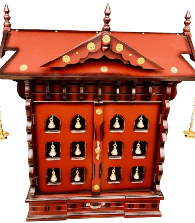 12 Bell Vadakkumnathan Ambalam ideal for home mandir or living room pooja corner