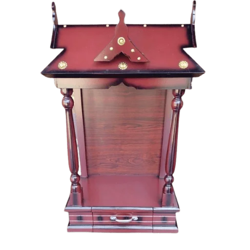 10 Bell Open Ambalam classic wooden temple suitable for daily rituals and worship