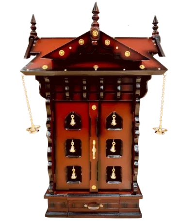 6 Bell Vadakkumnathan Ambalam ideal for personal pooja, rituals, and festive prayers
