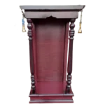 16 Bell Open Ambalam solid wood temple for placing idols and pooja items