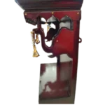 Elephant Ambalam a serene wooden temple that enhances the sanctity of your pooja room