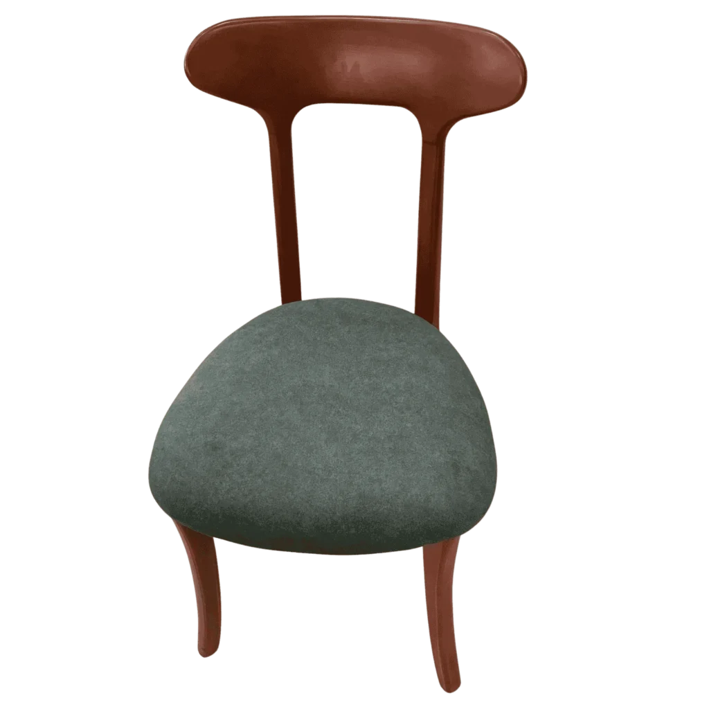 Premium Curving Mahogany Cushion Dining Chair offering comfort and support