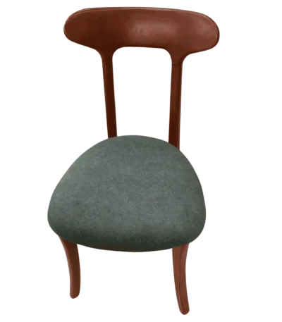 Premium Curving Mahogany Cushion Dining Chair offering comfort and support