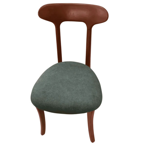 Premium Curving Mahogany Cushion Dining Chair offering comfort and support