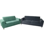 ShineStrip Full Cover Sofa 2 Seater for modern and stylish living room seating