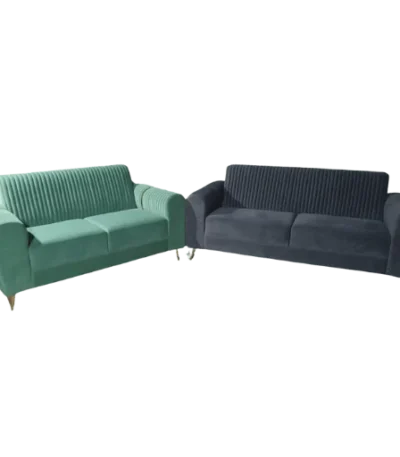 ShineStrip Full Cover Sofa 2 Seater for modern and stylish living room seating