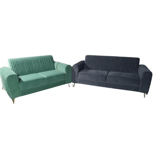 ShineStrip Full Cover Sofa 2 Seater for modern and stylish living room seating