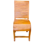 S Bend Teak Palaka Dining Chair suitable for everyday dining use